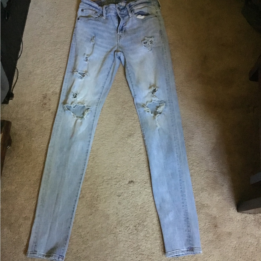 Mens american eagle stacked skinnies